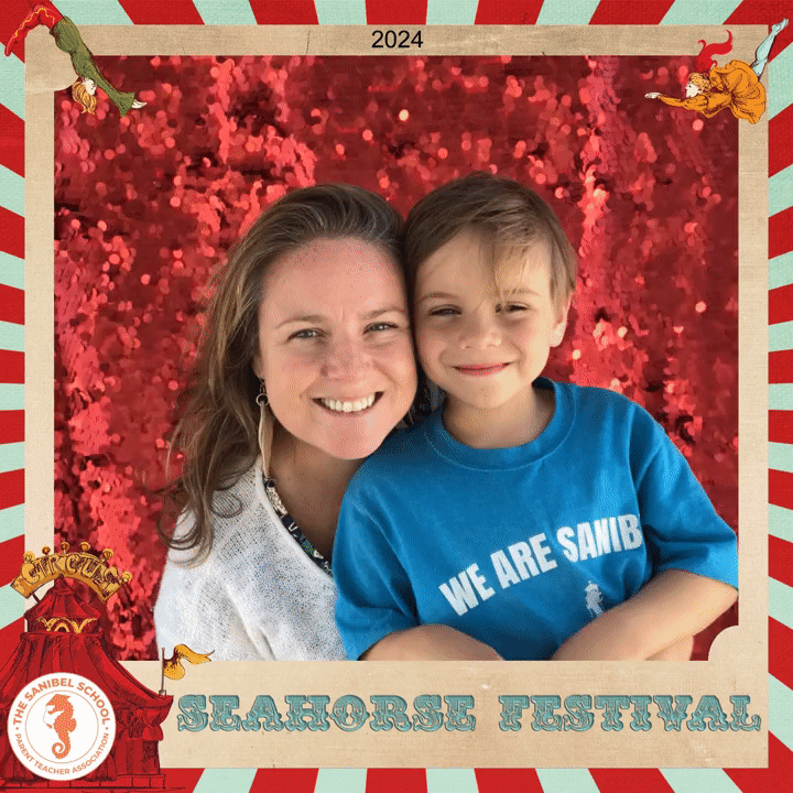 GIF Animation of Mom and Son using the DIY Photo Booth Rental from Photo Magic Events