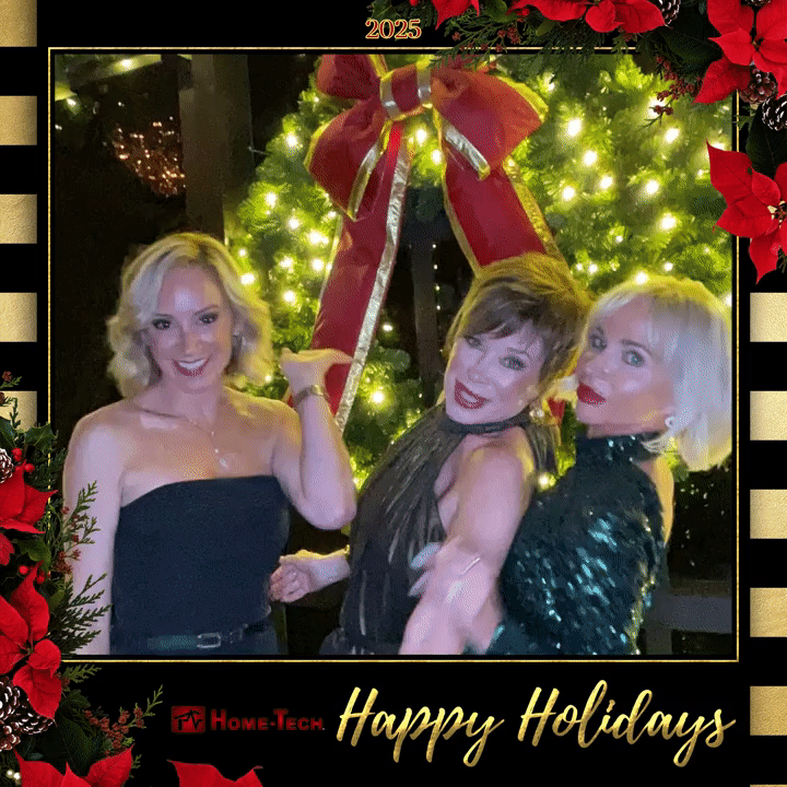 Roaming Magic Photo Booth Rentals at Hometech's Holiday Party | Photo Magic Events